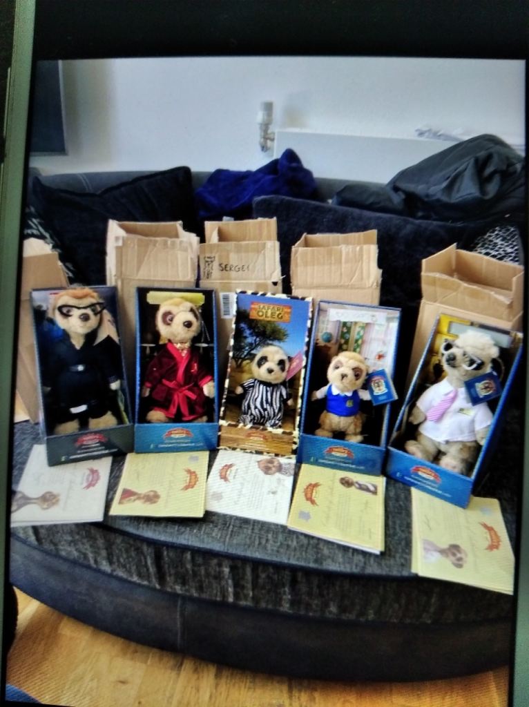 Compare the Market Meerkat Toys Collection – 5 Figures, As Good As New