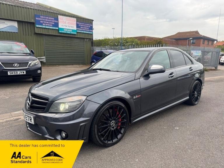 2008 Mercedes-Benz C Class C63 4dr 6.2 V8 AMG / PERFORMANCE PACK / HUGE HISTORY