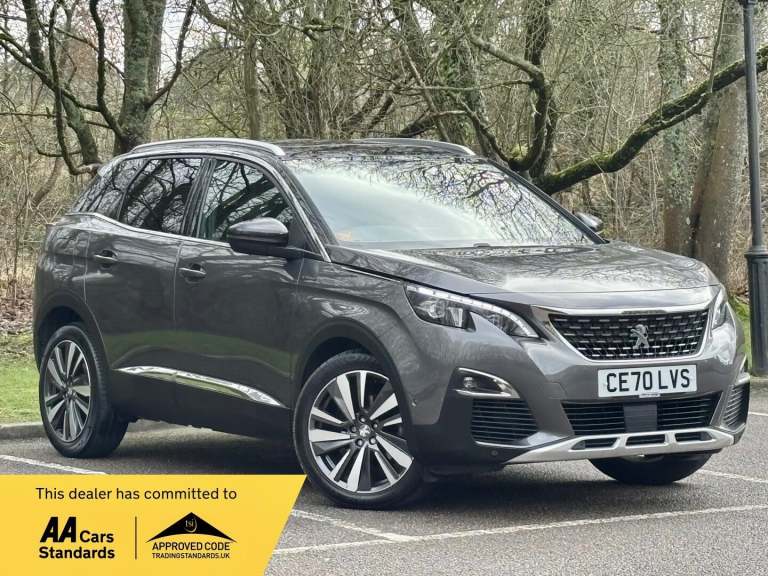 2020 Peugeot 3008 1.2 PureTech GT Line Premium EAT Euro 6 (s/s) 5dr HATCHBACK Petrol Automatic