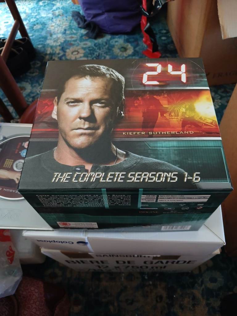 24 The Complete Seasons 1-6 DVD Box Set - Good Condition
