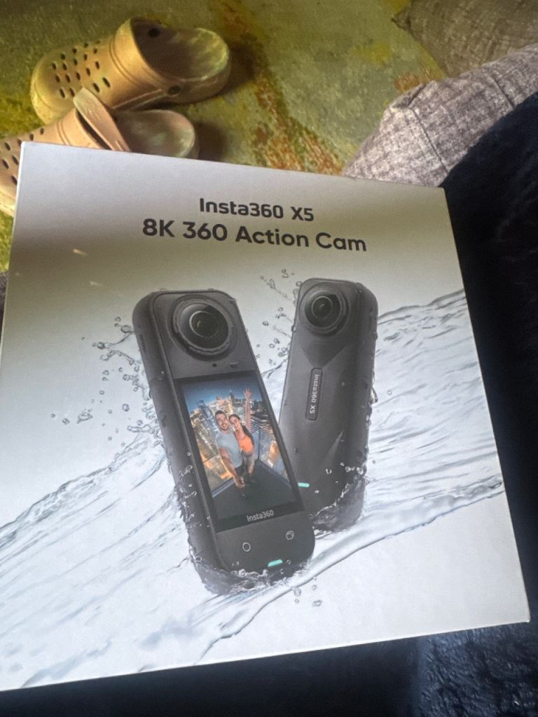 Insta360 X5 8K 360 Action Camera – Brand New, Unopened Box – £450