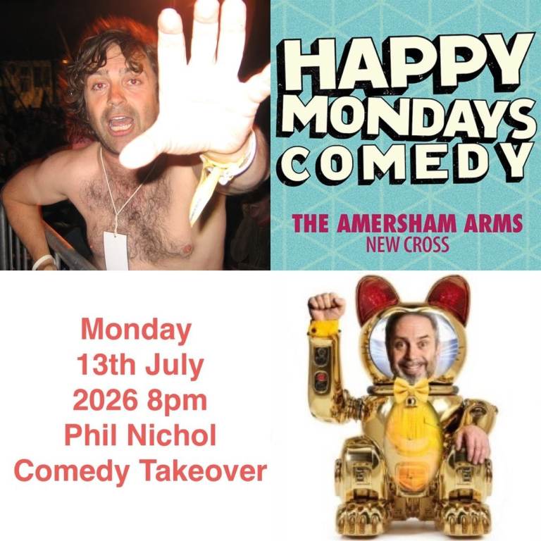HAPPY MONDAYS COMEDY: PHIL NICHOL COMEDY TAKEOVER PHIL DOUBLE BILL!