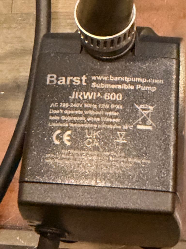 Selection of fish tank pumps and skimmer