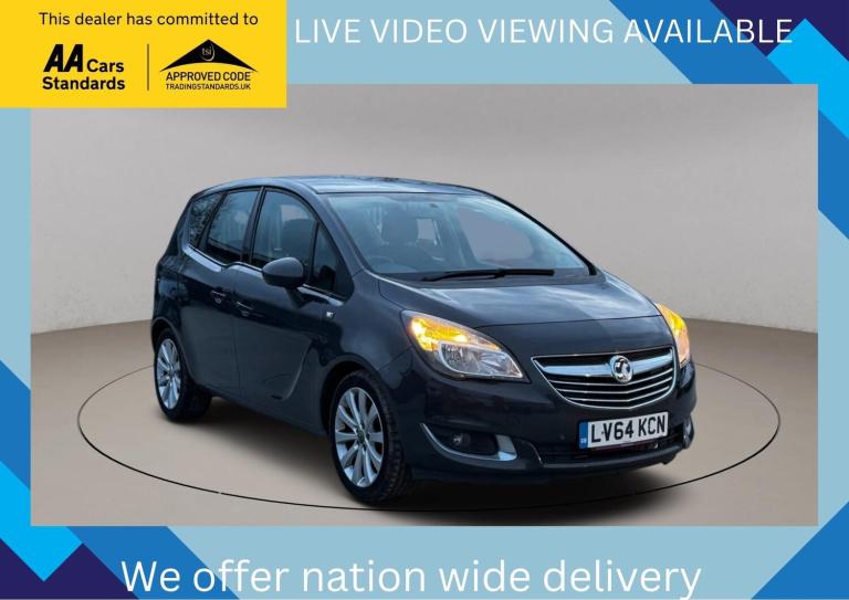 2014 Vauxhall Meriva 1.4i Tech Line Euro 6 5dr MPV Petrol Manual
