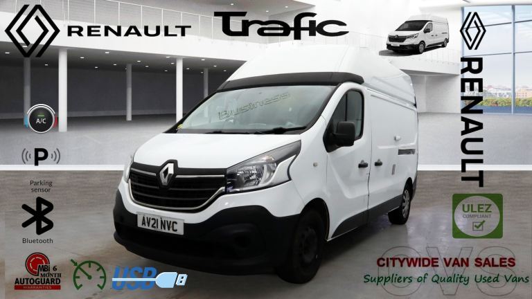 2021 Renault Trafic LH30 ENERGY 2.0 dCi 145 LWB High Roof Business+ Van PANEL VAN Diesel Manual
