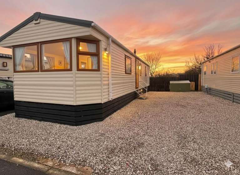 Used static caravan for sale on a 12 month park in Morecambe Bay