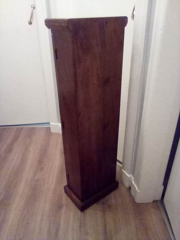 C D cabinet in real wood
