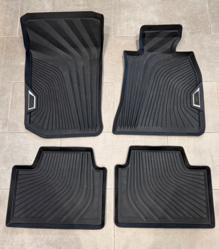 BMW Genuine Car Floor Mats All Weather 3/4 Series RHD Front and Rear