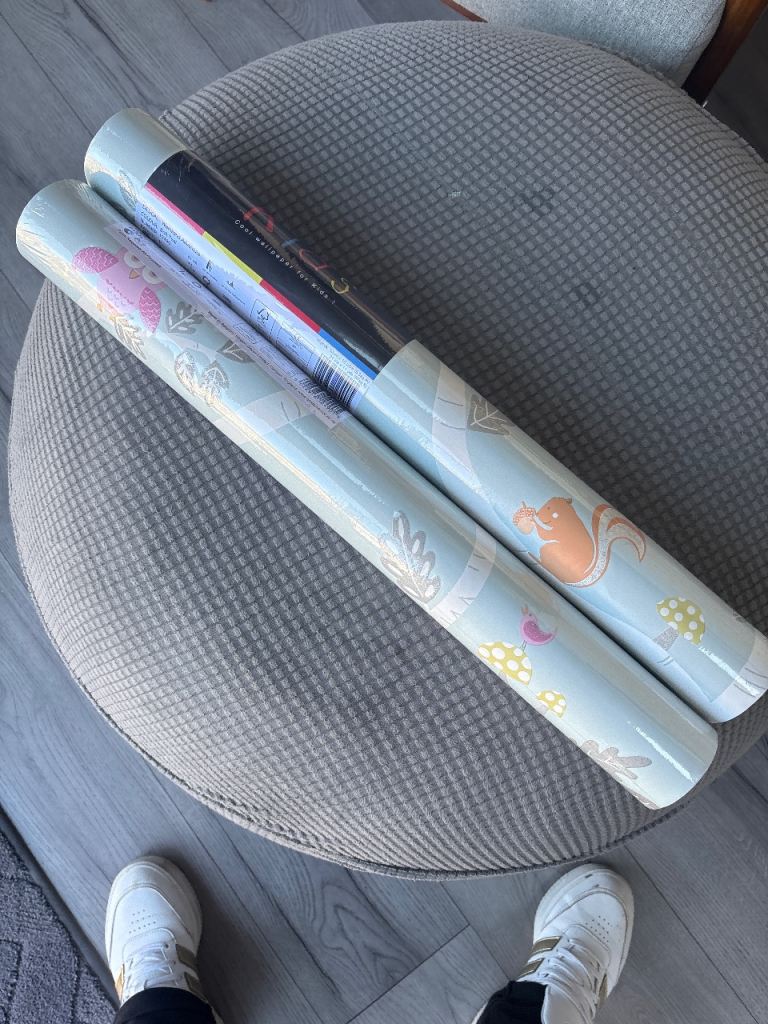 2 x rolls of children’s wall paper FREE