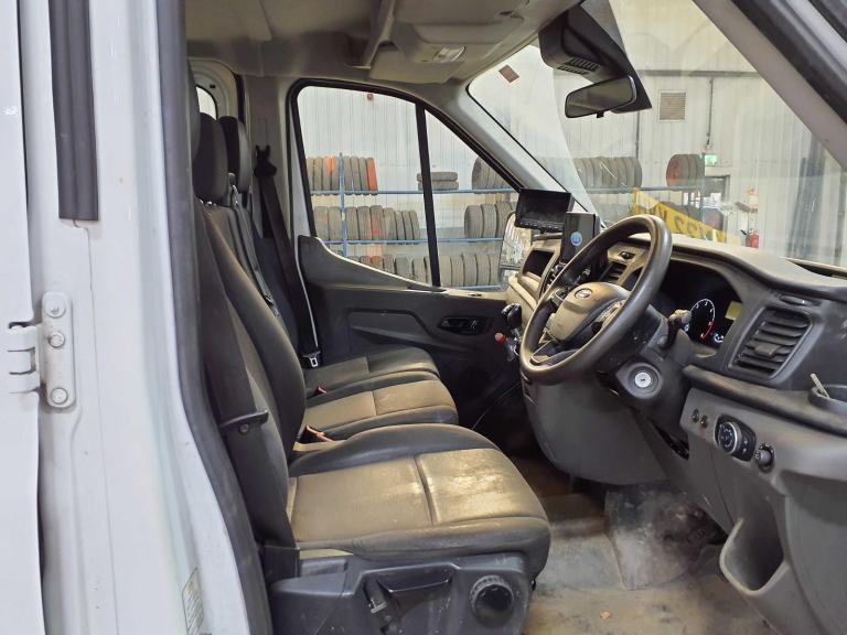 2022 FORD TRANSIT 350 EURO 6 ALLOY ONE-STOP RWD DRW CREW CAB TIPPER WITH AIR-CON