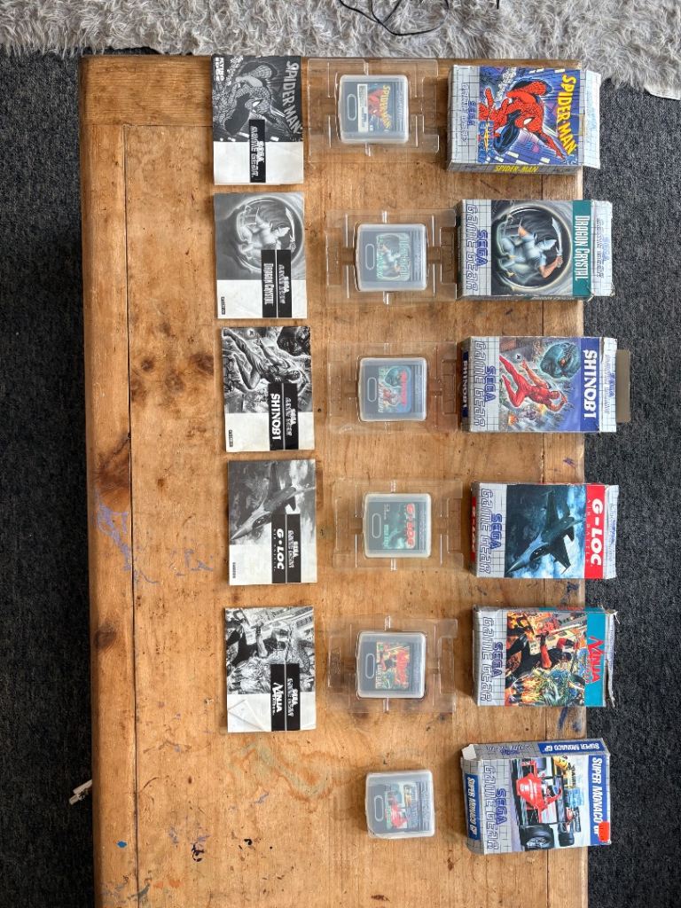 Game gear game bundle