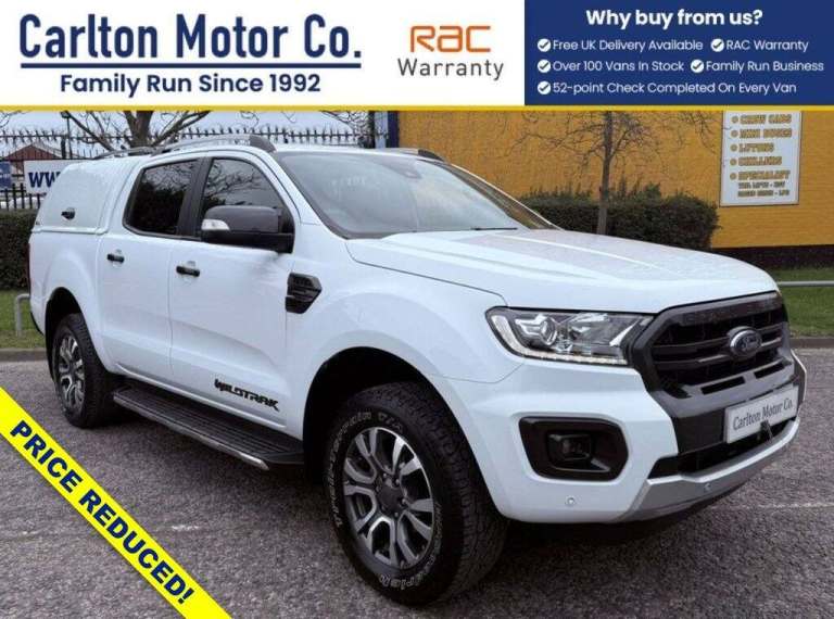 2020 Ford Ranger 2.0 EcoBlue Wildtrak Pickup D/Cab [ MOBILE WORKSHOP ] 4WD Euro 6 (213 ps) PICK U...