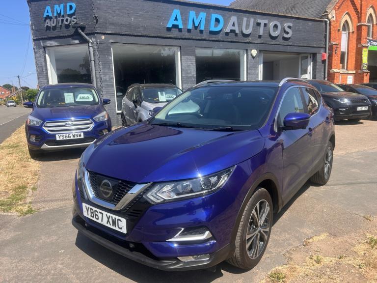 2017 Nissan Qashqai 1.2 DiG-T N-Connecta 5dr HATCHBACK Petrol Manual