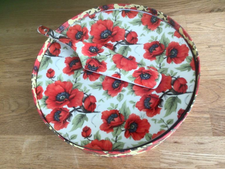 The Leonardo Collection Poppy Cake Plate & Server.
