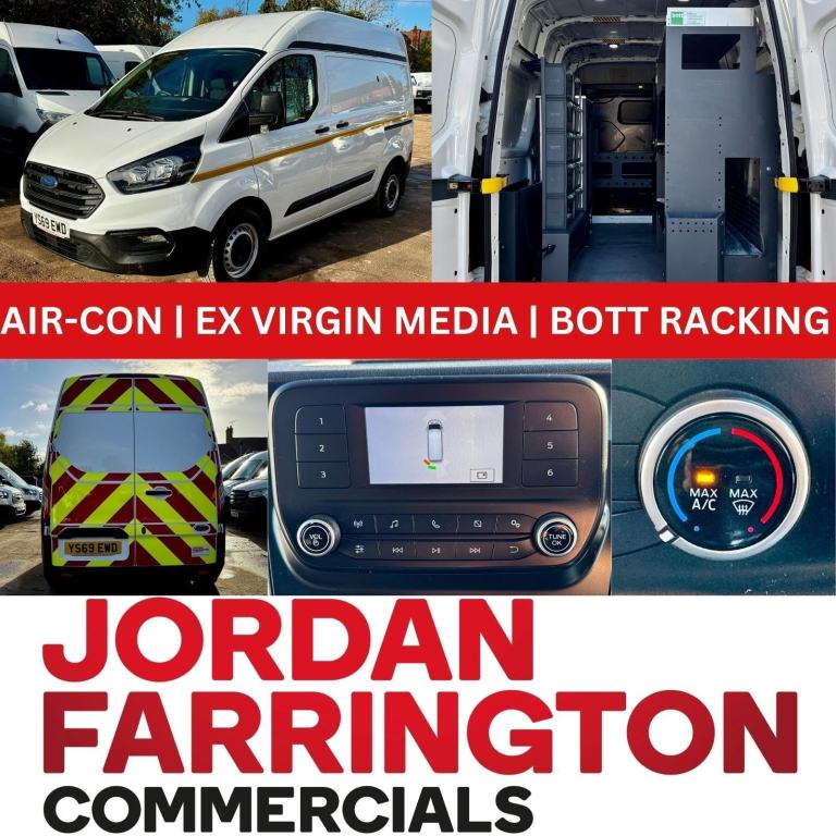 2020 FORD TRANSIT CUSTOM L1H2 EU6 UTILITY SPEC FITTERS / ENGINEERS WORKSHOP VAN