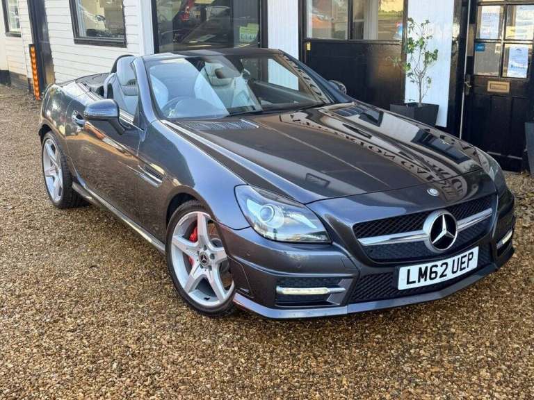 2012 62 MERCEDES-BENZ SLK 2.1 SLK250 CDI BLUEEFFICIENCY AMG SPORT CONVERTIBLE 2D