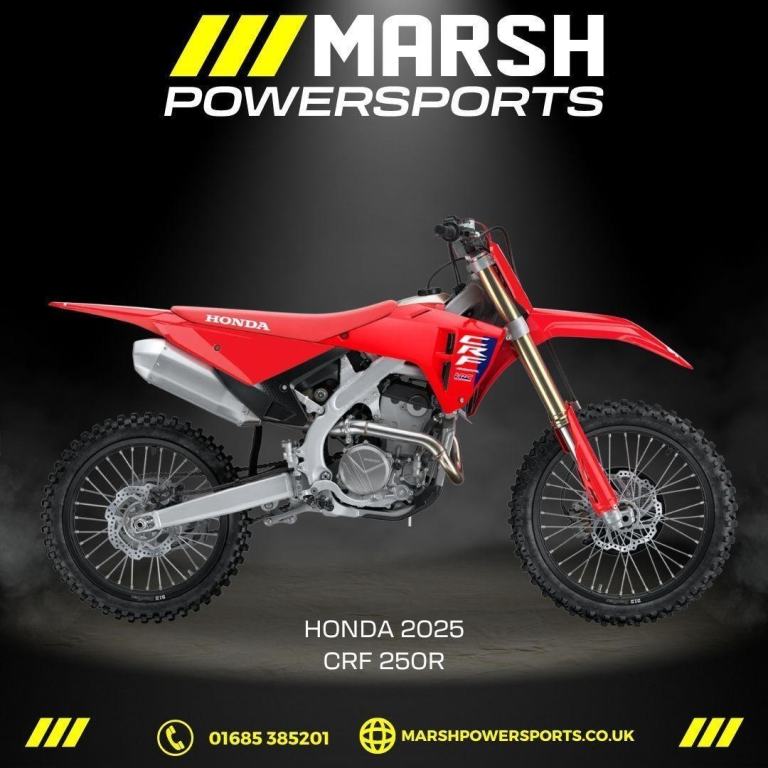 Honda CRF 250R 2025 - Honda Main Dealer - Reserve Now!