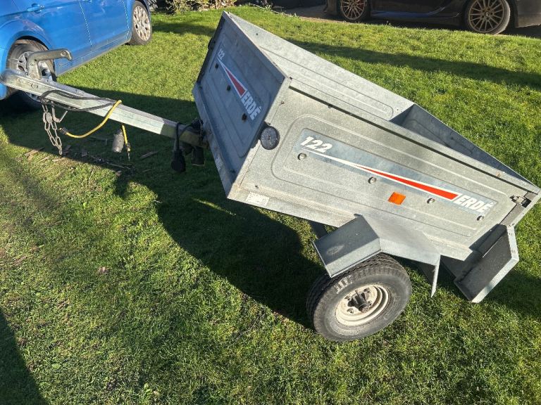 Erdi 122 trailer (used) good condition