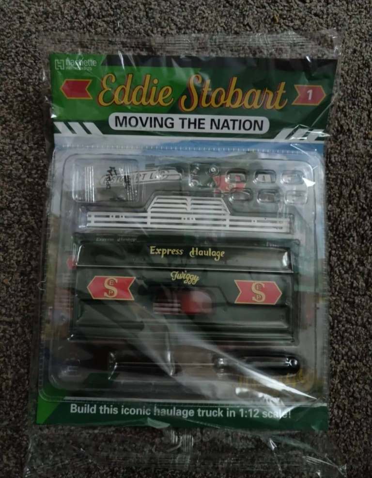 Eddie Stobart Build the Classic Haulage Truck Hachette Issue 1 NEW moving nation