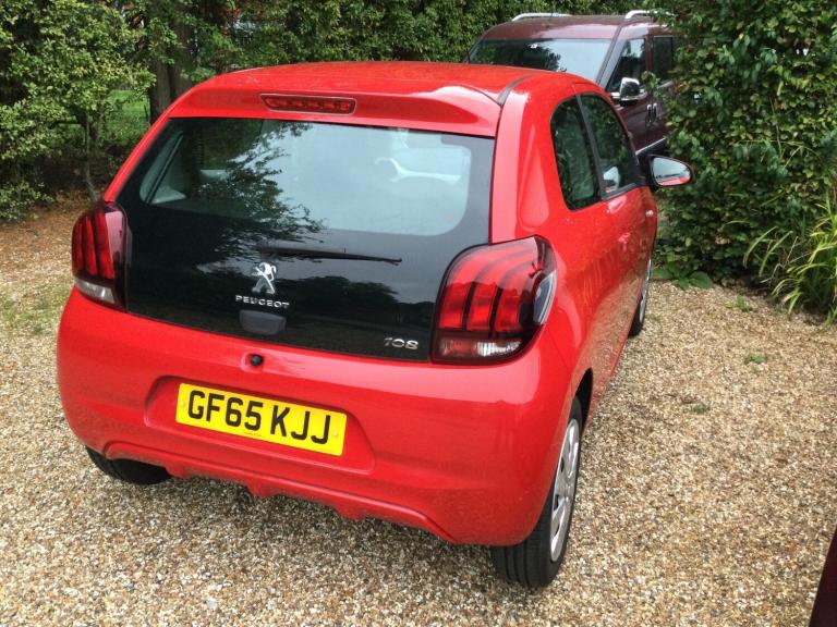 2015 Peugeot 108 1.0 Active 3dr HATCHBACK Petrol Manual