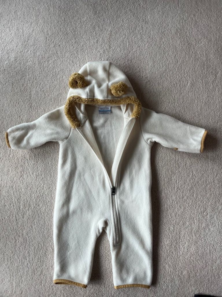 Columbia Baby Bear All-in-One – 3-6 Months, Cream