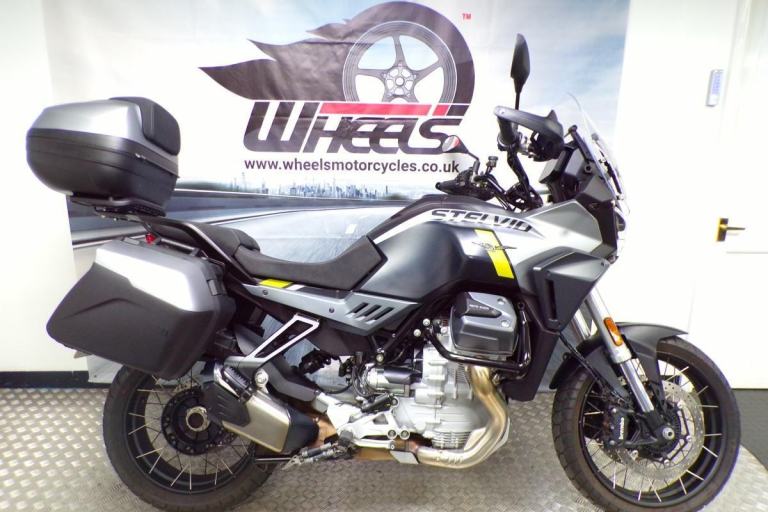 2024 MOTO GUZZI STELVIO WITH FULL MOTO GUZZI LUGGAGE