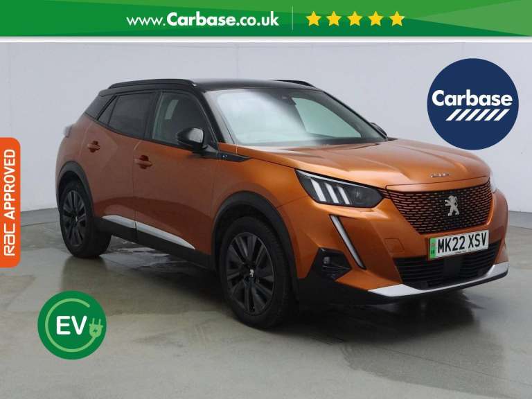 2022 Peugeot E-2008 50kWh GT Premium SUV 5dr Electric Auto (136 ps) SUV ELECTRIC Automatic