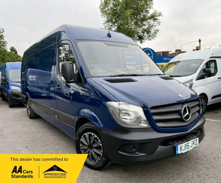 2015 Mercedes-Benz Sprinter 2.1 313 CDi Panel Van 4dr Diesel Manual RWD L3 H3 (129 bhp) Panel Van...