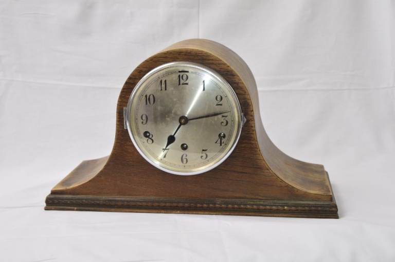 Vintage Napoleon Heat Westminster Chime Mantel Clock