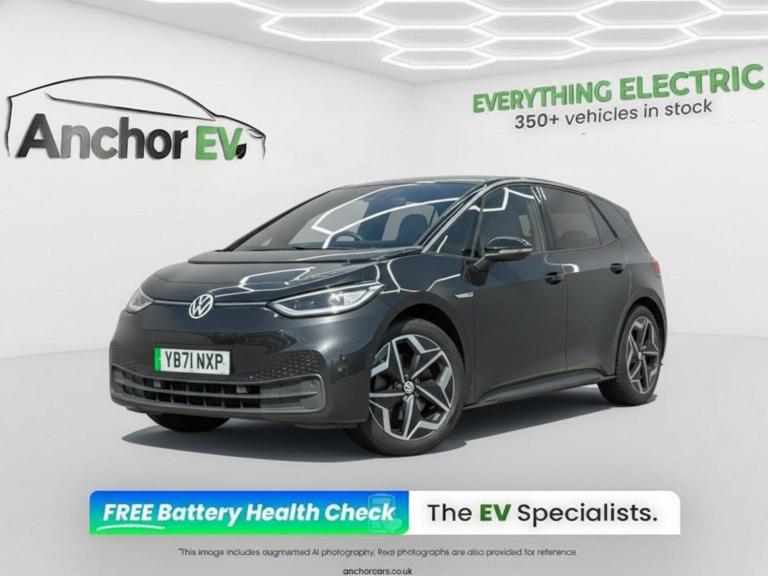 2022 Volkswagen ID.3 Pro Performance 58kWh Family Hatchback 5dr Electric Auto (204 ps) Hatchback ...