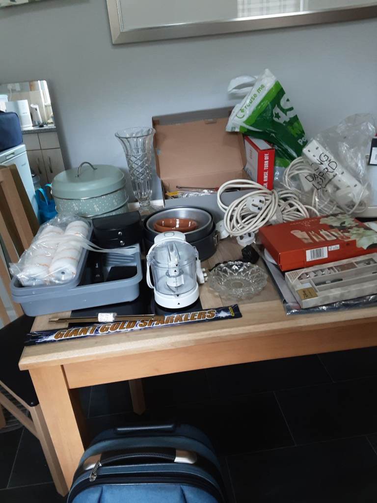 Car boot items