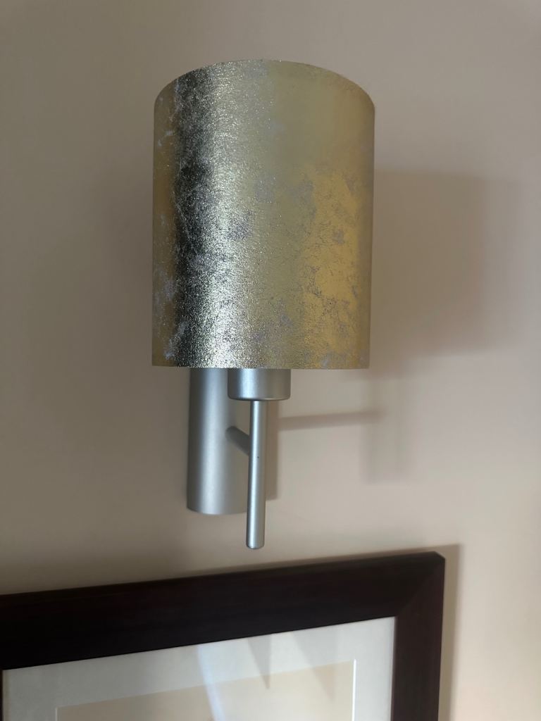 Gold Wall Light’s and Ceiling Light – Good Condition