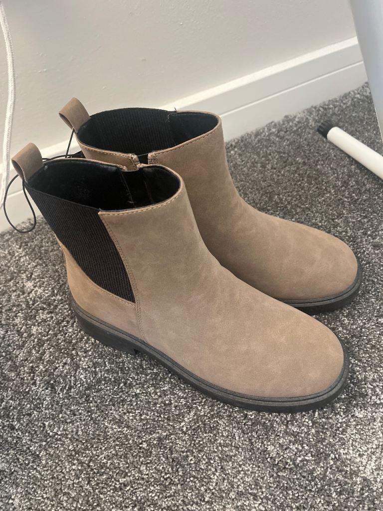 Wide fit boots