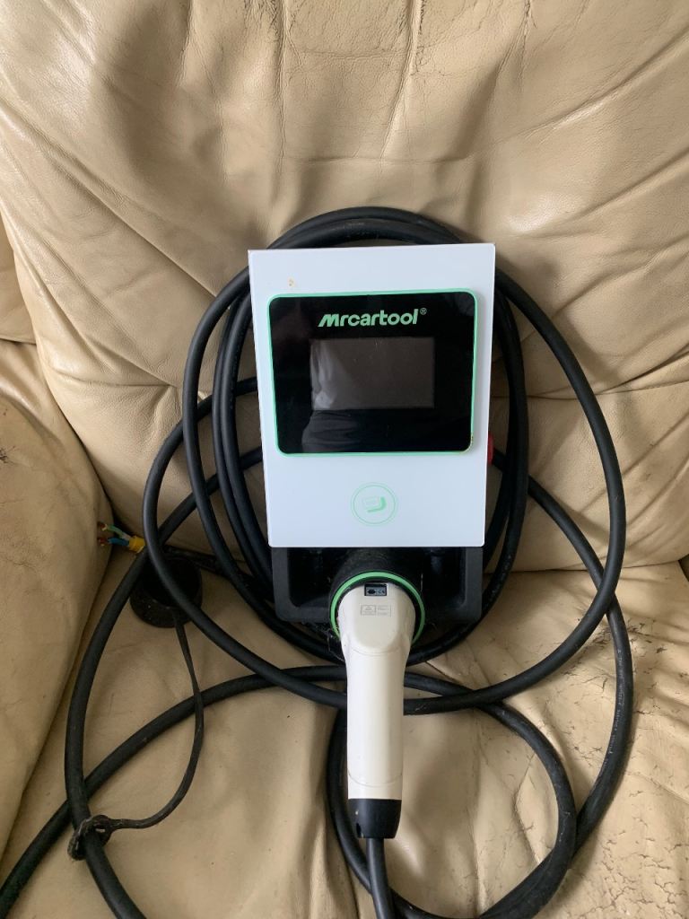 Car EV home charging unit