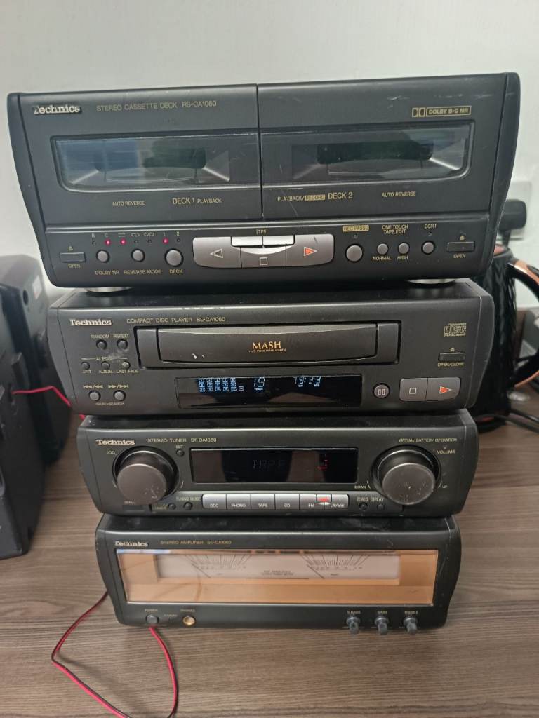 image for Technics SE-CA1060 HiFi System MASH without remote control  HIFI,  phono input