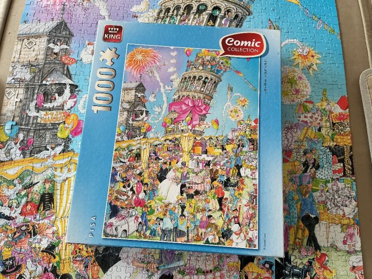 1000 piece jigsaw puzzle. Pisa