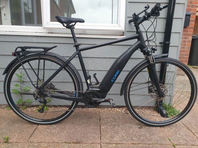 Cube Touring Hybrid One 500 Electric Bike large frame road legal 