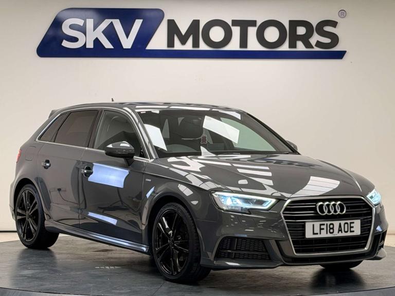 2018 Audi A3 1.5 A3 Sportback S Line TFSI Semi-Auto 5dr Hatchback Petrol Automatic