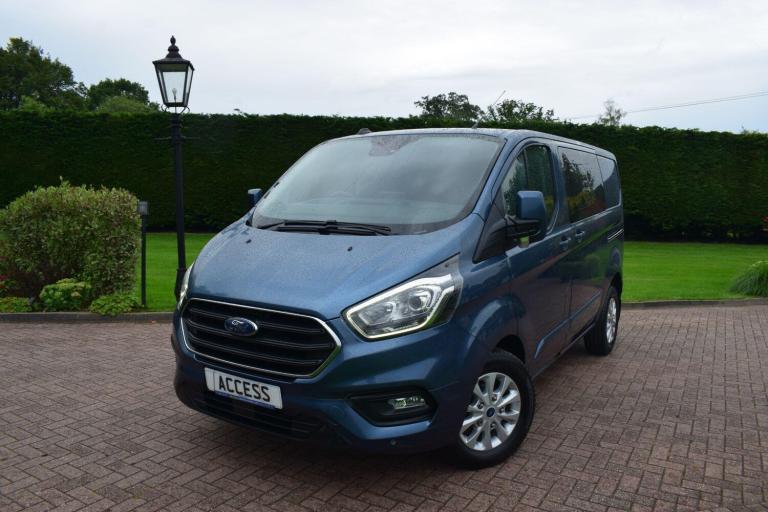 2022 Ford Transit Custom 2.0 EcoBlue 130ps Low Roof D/Cab Limited Van PANEL VAN DIESEL Manual