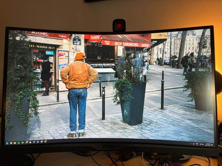 image for MSI MAG 275CQRXF 27 Inch WQHD Curved Gaming Monitor