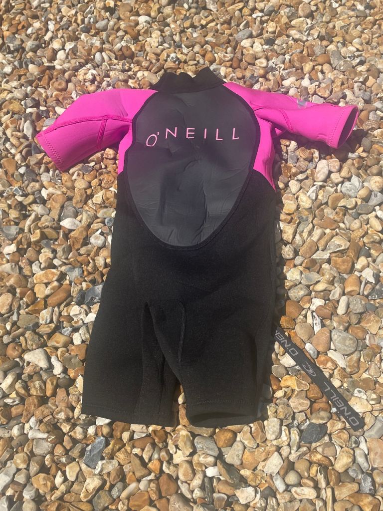 O'Neill Shorty Wetsuit – Pink & Black, Good Condition