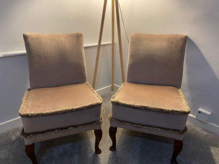 Stunning Matching Mid Century Sherborne Parlour Chairs
