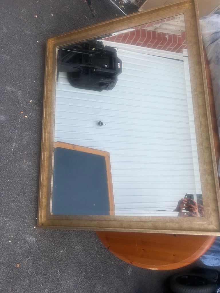 Can deliver large mirror good condition 