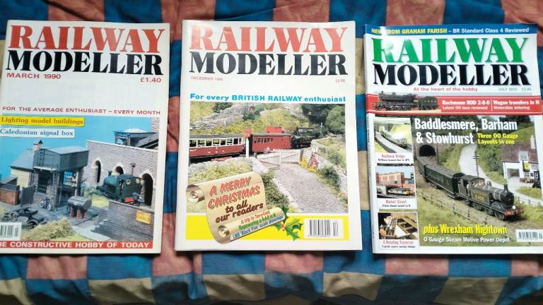 Large collection of Railway Modeller Magazines 