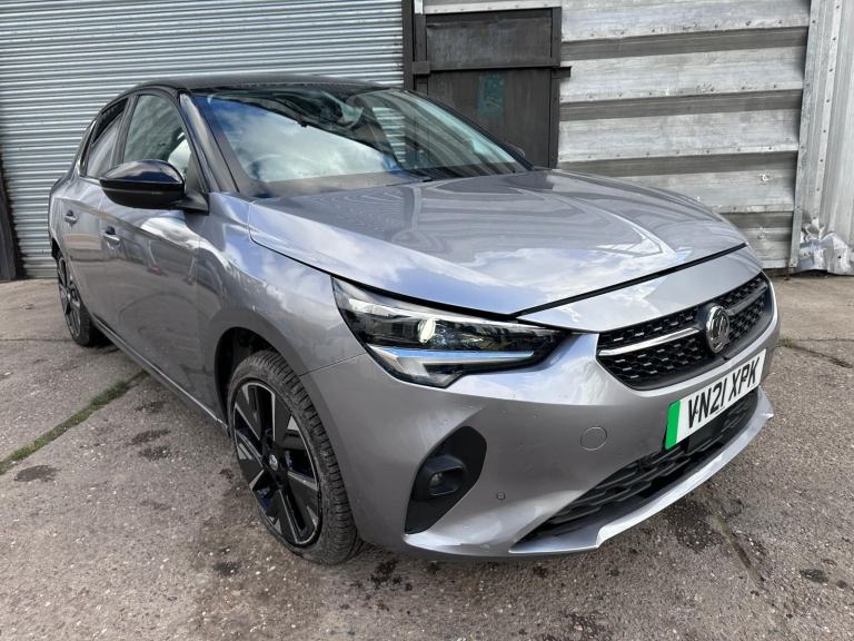 2021 21 REG VAUXHALL CORSA ELITE ELECTRIC AUTO DAMAGED REPAIRABLE SALVAGE