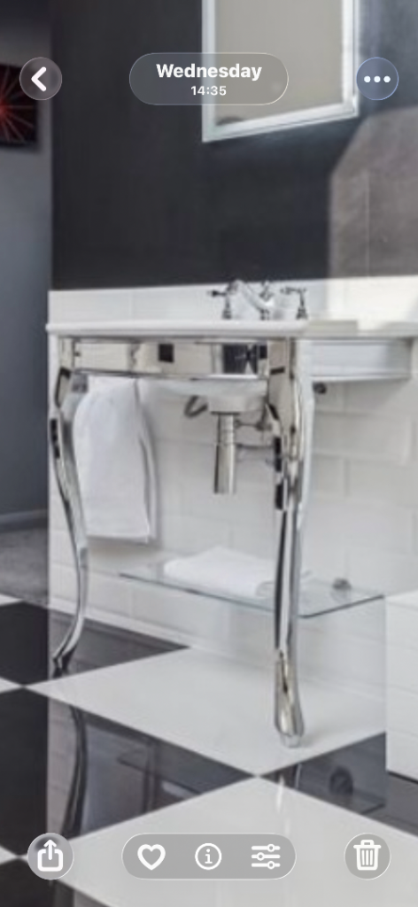 Victorian style sink 