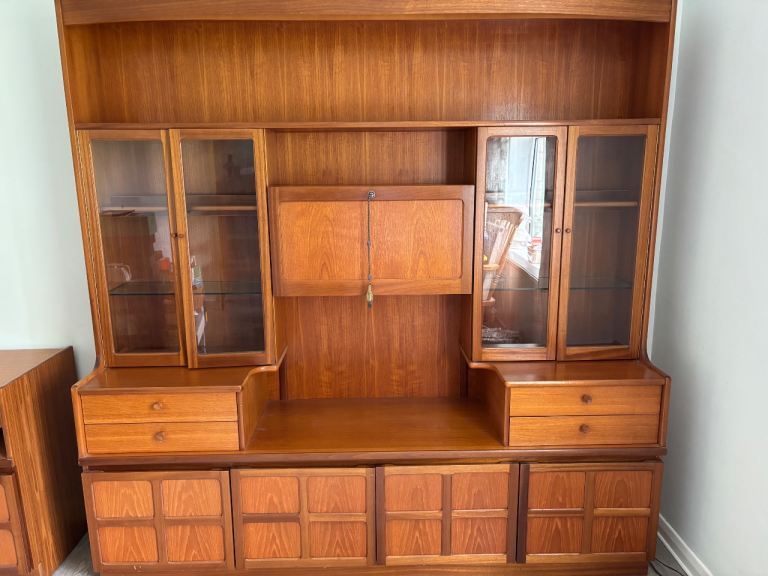 Nathan dresser, corner cabinet and small cabinet. 