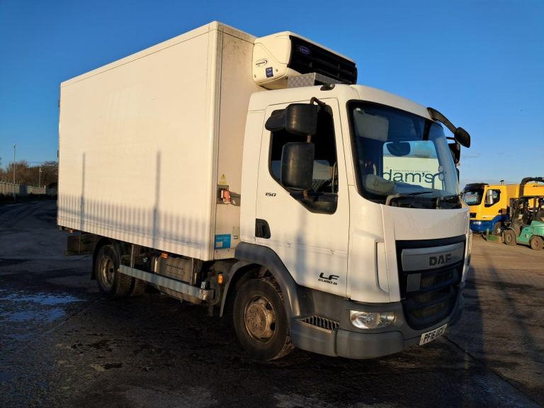 DAF LF 150 7.5 TON 2016 (16) EURO 6, 7.5 TON MEAT RAIL FRIDGE, CARRIER XARIOS