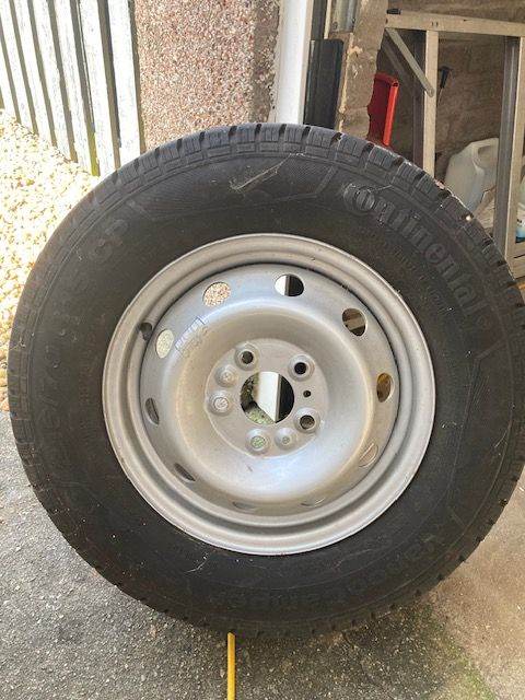 CONTINENTAL tyre,   Motorhome wheel