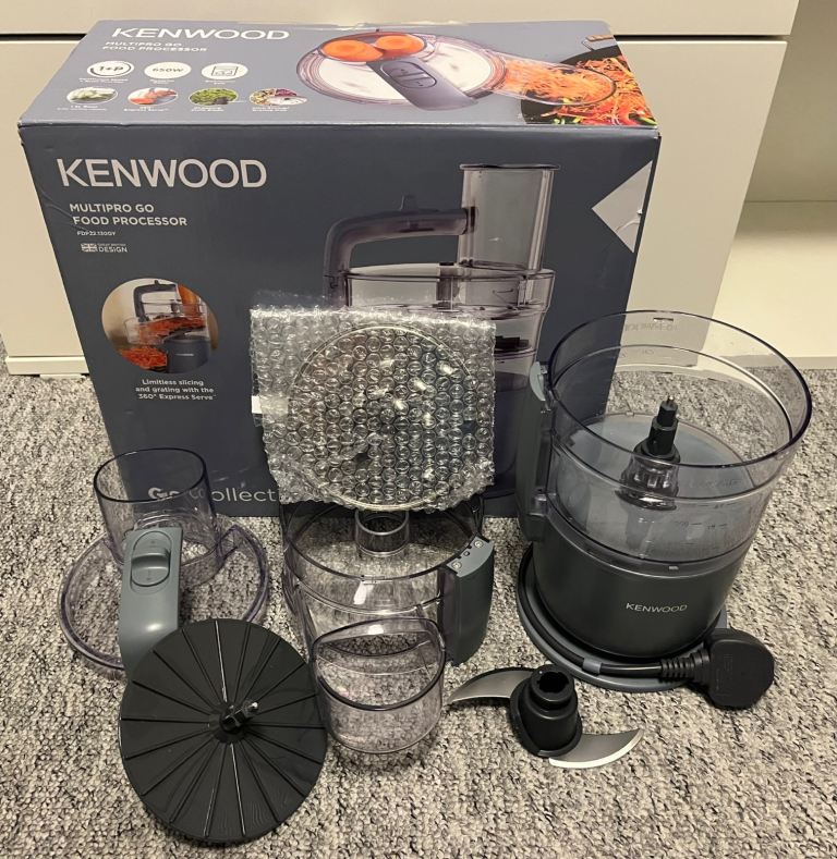 Kenwood Multipro Go Food Processor - With Box, Has a crack
